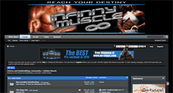 Desktop Screenshot of infinitymuscle.com